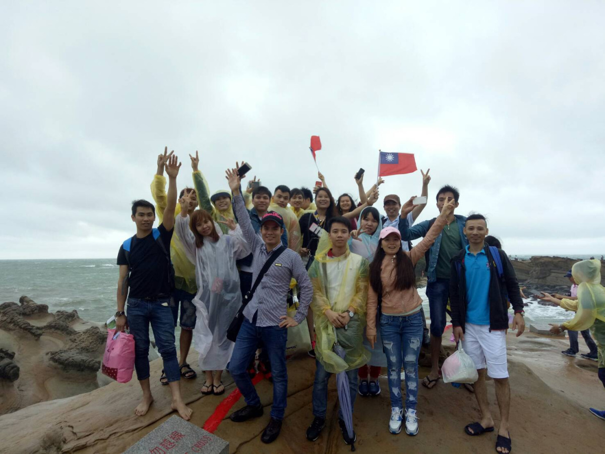 越南移工們 祝福台灣